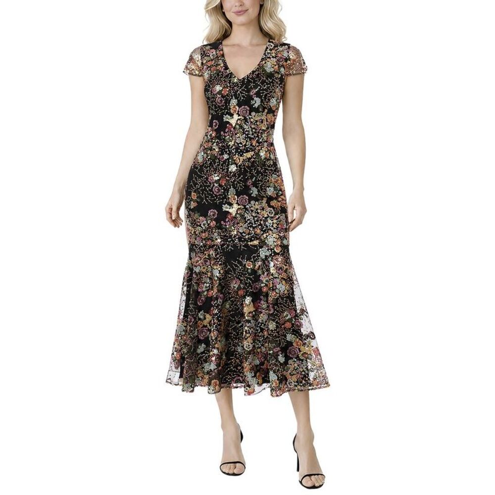 Oleg Cassini Womens Maxi Dress
